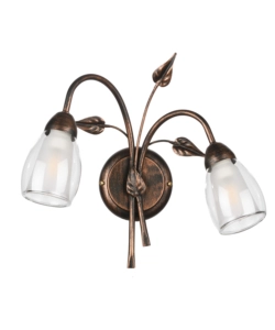 Onli Bronzo Applique 2 Luci "Liliana" E14